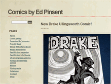 Tablet Screenshot of comics.edpinsent.com